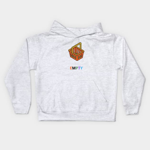 EMPTY Kids Hoodie by wide xstreet